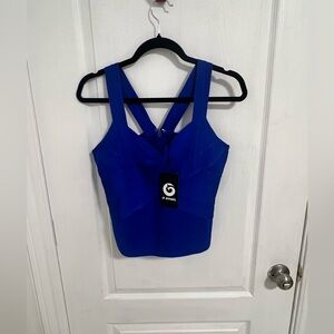 JF apparel bodycon top sz L NWT